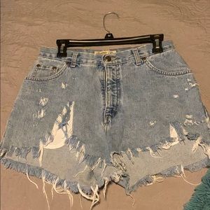 St. John bay jean shorts